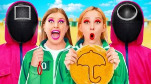 Игра в Кальмара в Реальной Жизни Челлендж от Fun Challenge