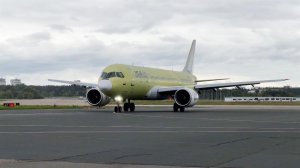 Первый серийный самолет МС-21-310 совершил дальний перелет.