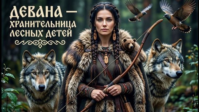 Девана - хранительница лесных детей