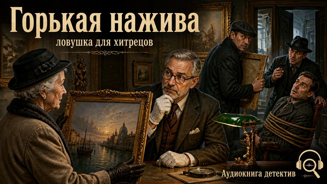 Они хотели лёгкой наживы в детективной аудиокниге 