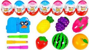 ✂️ Самая приятная нарезка 😍 Яркое фруктовое мороженое из Play-Doh! 🍓🌈