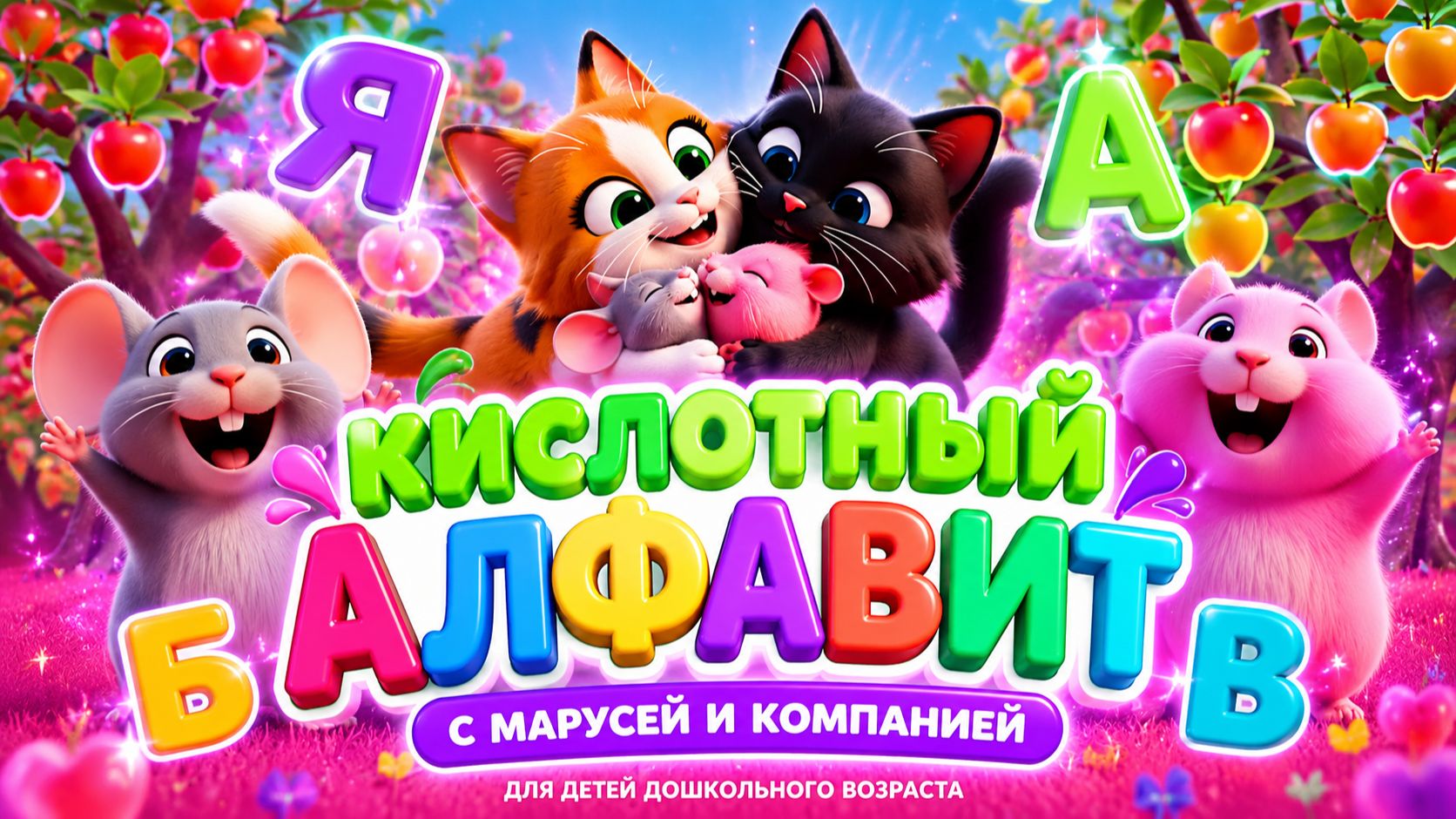 КИСЛОТНЫЙ АЛФАВИТ С МАРУСЕЙ И КОМПАНИЕЙ 1 ЧАСТЬ