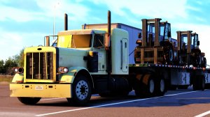 727 / ATS 1.60 / Peterbilt 359 / Впереди Солт-Лейк-Сити.