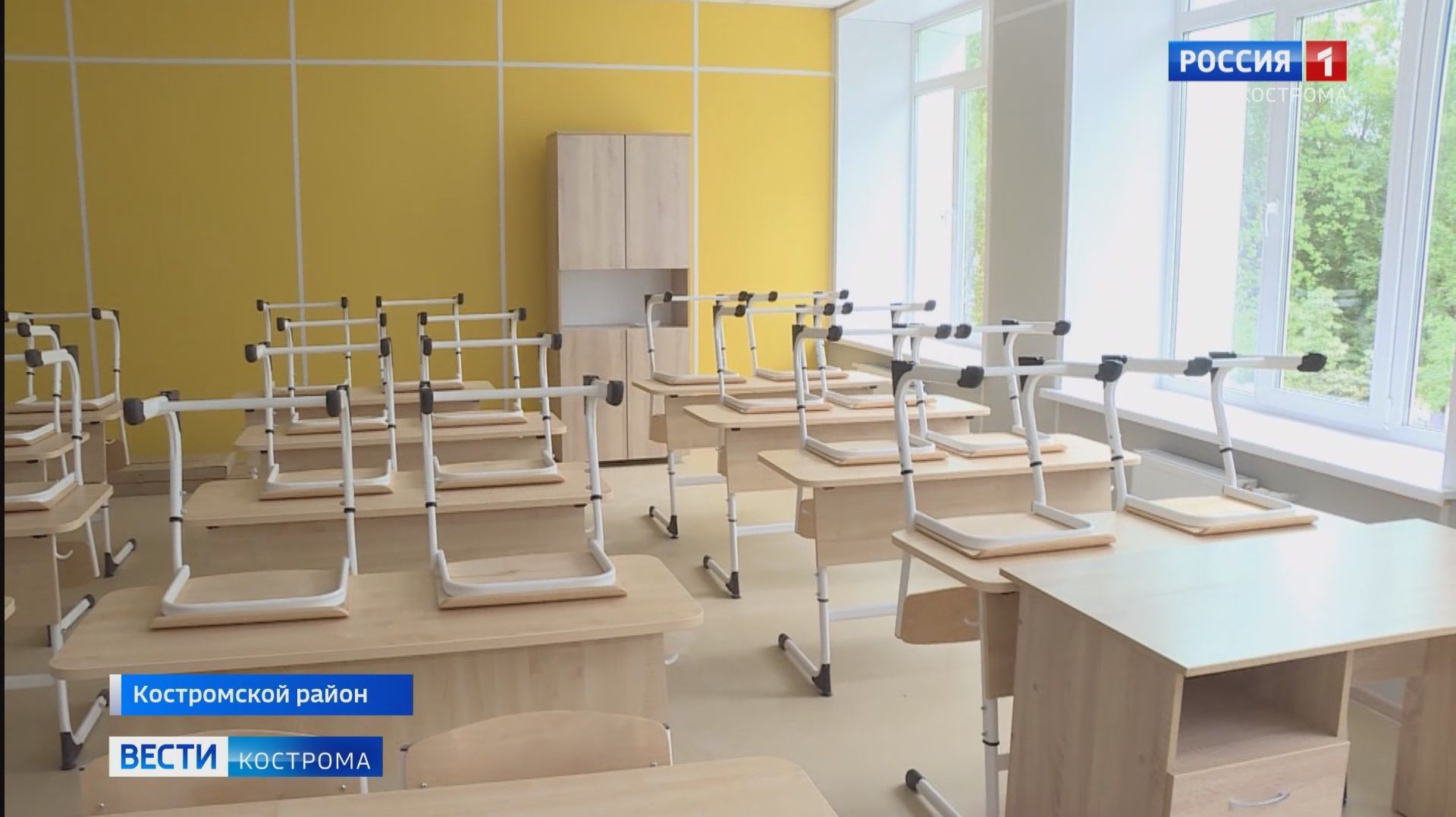 Капитальный ремонт Шунгенской школы в Костромском районе практически завершён