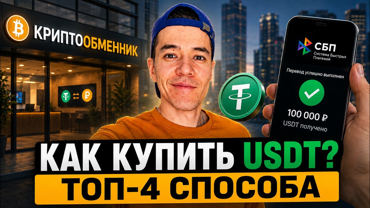 Как купить USDT за РУБЛИ в 2026?