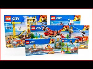 Сборка всех наборов LEGO City «Пожарная команда» 2019 года