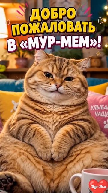 🐾 ДОБРО ПОЖАЛОВАТЬ В «МУР-МЕМ»! 🐾