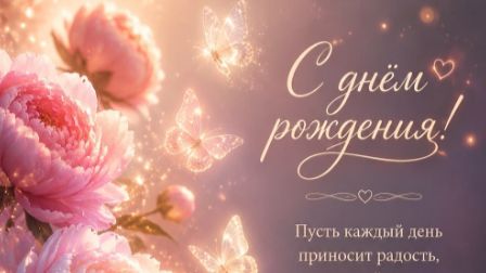 С Днем Рождения, мамочка — красивое поздравление с музыкой и душевными словами 💐
