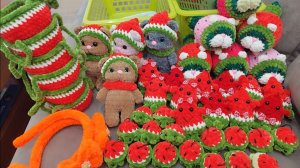Арбузная страна, что я связала за неделю