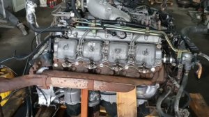 Двигатель Nissan Diesel RE8 арт 815970 Заводим и замеряем компрессию