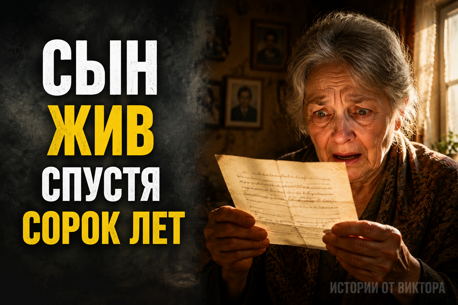 Письмо матери раскрыло тайну, которую скрывали сорок лет