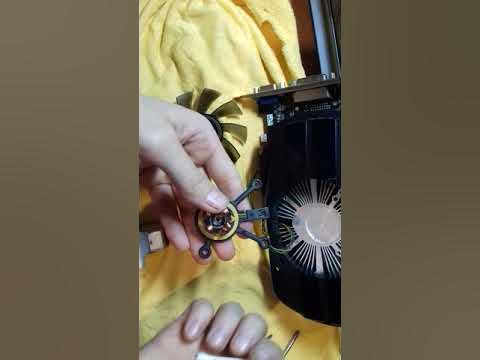 Gtx 750 Ti чистка вентилятора