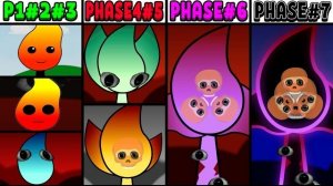 Все этапы в новом Incredibox Sprunki Oc от Firenom: от фазы 1 до фазы 7