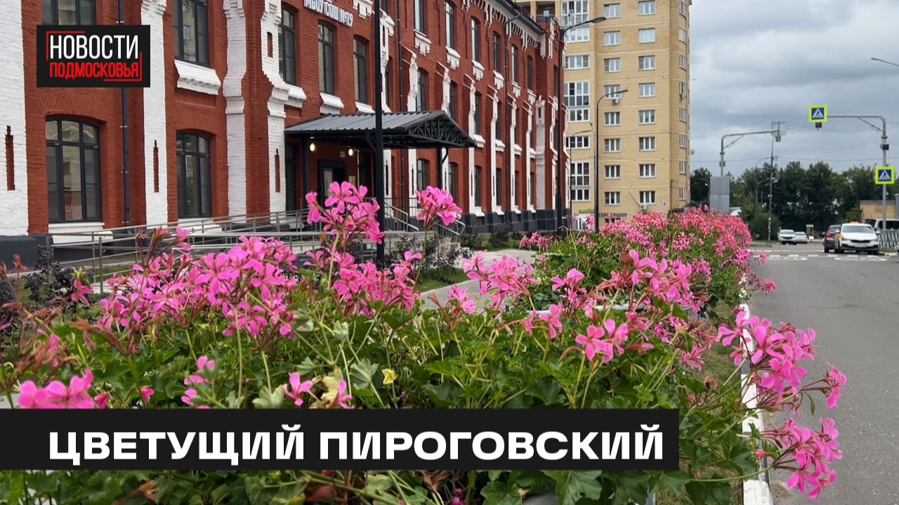 Масштабное озеленение микрорайона Пироговский прошло в Мытищах