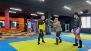 Работа на лапах с начинающими