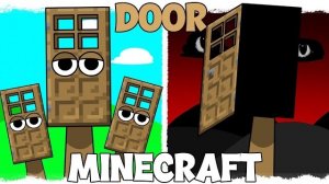 МОЙ СПРУНКИ OC: ДВЕРЬ ИЗ MINECRAFT! 🚪⛏️ | НОВЫЙ SPRUNKI-ПЕРСОНАЖ
