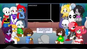 Undertale React To Gigachad Sans Fight (Request)