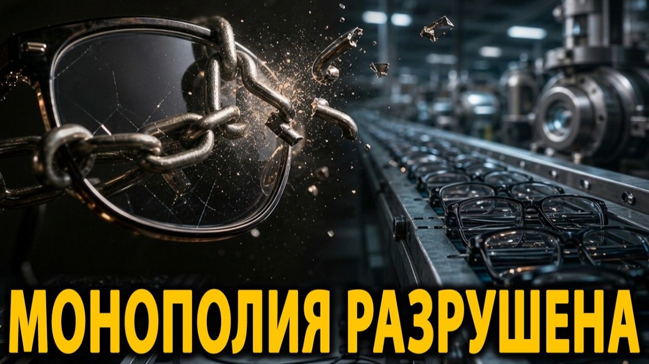 Китайские очки за 3 доллара разрушают монополию стоимостью 165 миллиардов долларов