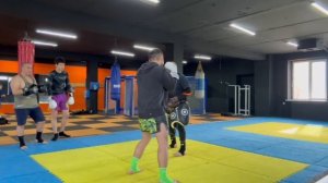 Работа на лапах с начинающими
