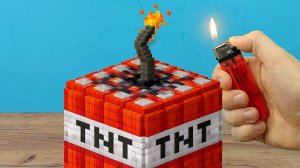 Что я построил из 1000 магнитных кубиков Minecraft
