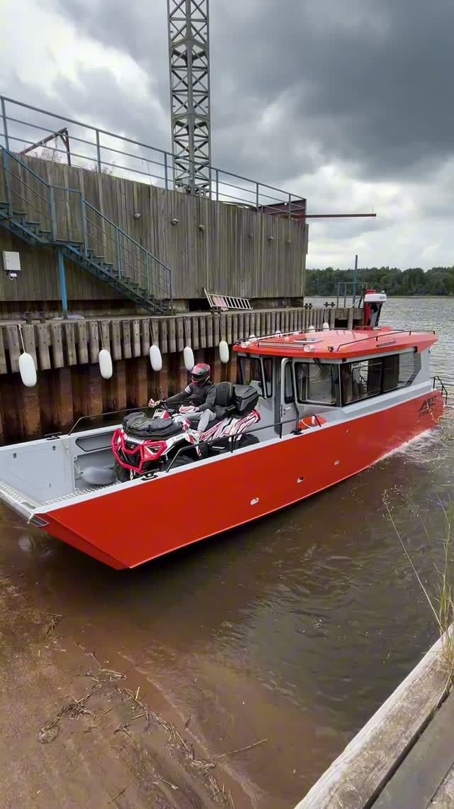 Таврида SFA 1000 ❤️🔥 🛥Аппарельный катер Алеут ❤️🔥#sfa1000 #таврида