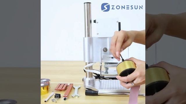 Идеальное тиснение на коже и бумаге: Обзор настольного термопресса ZONESUN ZS-90