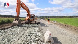 Капитальный ремонт межпоселенческой дороги в Новоуральском округе продолжается