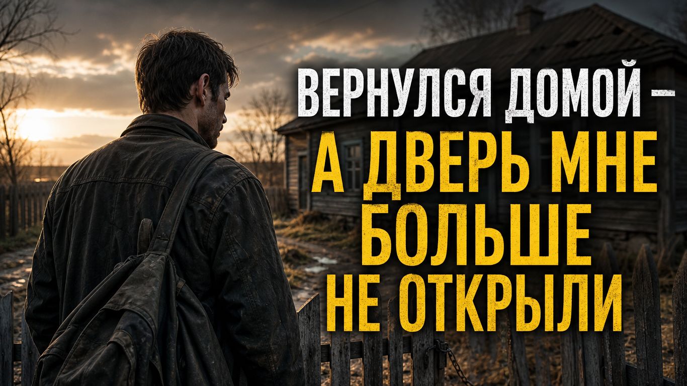 Вернулся из тюрьмы а его никто не ждал. Жизненная история о предательстве близких
