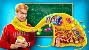 Множество способов пронести сладости в школу!