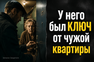 Он вошёл в чужую квартиру с ключом