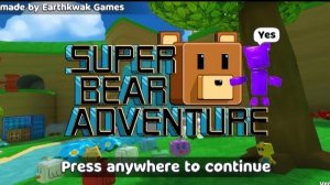 ПРИКЛЮЧЕНИЕ СУПЕР МЕДВЕДЯ, ЧАСТЬ 1/  ГЕРОЙ МЕДВЕДЬ Путешествие Super Bear Adventure