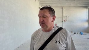 Представитель подрядчика от Сахалинской области рассказал о ремонте спортзала в школе № 19