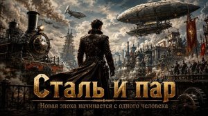 Аудиокнига. Попаданцы. «Сталь и пар» Книга 1 из 4