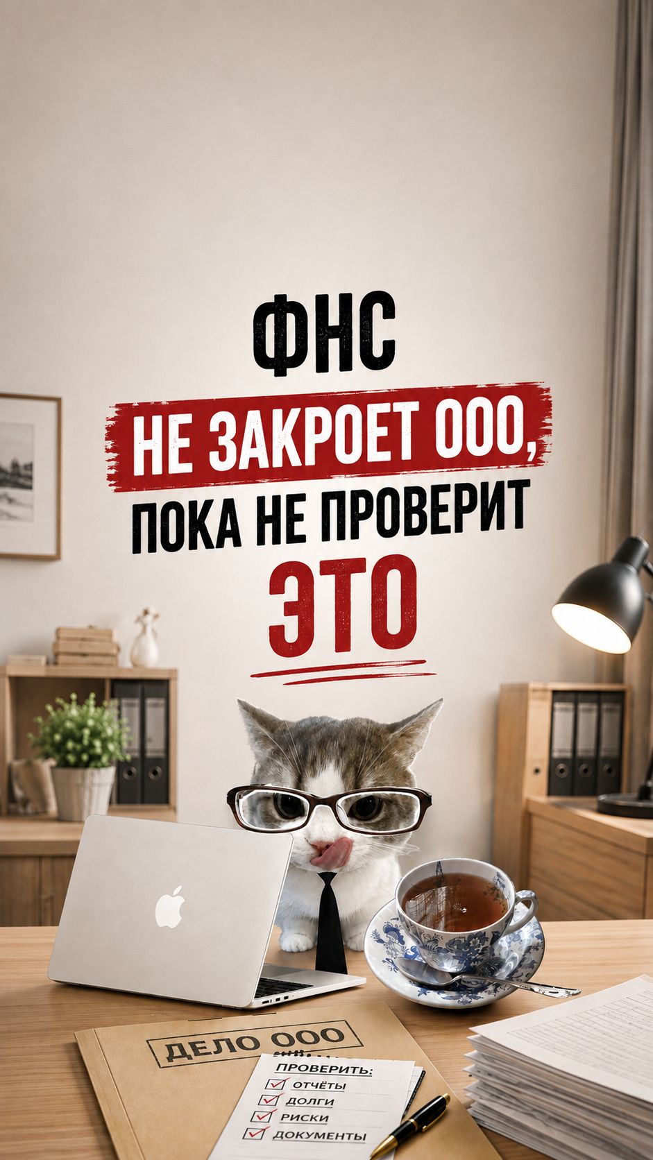 ФНС НЕ ЗАКРОЕТ ООО, ПОКА НЕ ПРОВЕРИТ ЭТО