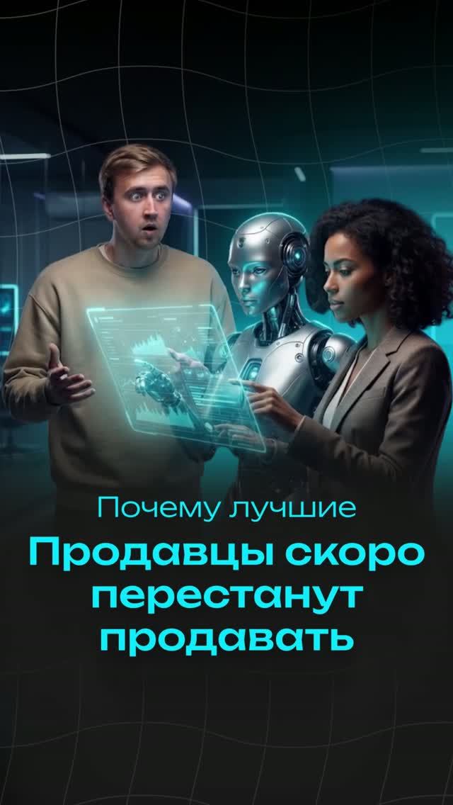 Почему лучшие продавцы скоро перестанут продавать #ai #aivideo #продажи #бизнес #ии