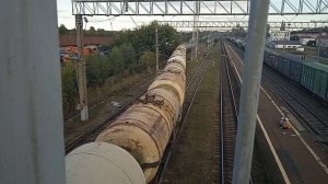 сборник поездов на станции Карламан