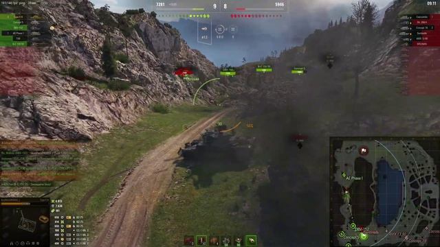 [Fermani Wot] Type 5 Heavy ● Японец держал ущелье, потом спас базу — монстр-трак успел везде в WoT