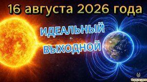 Магнитные бури на 16 августа 2026 года