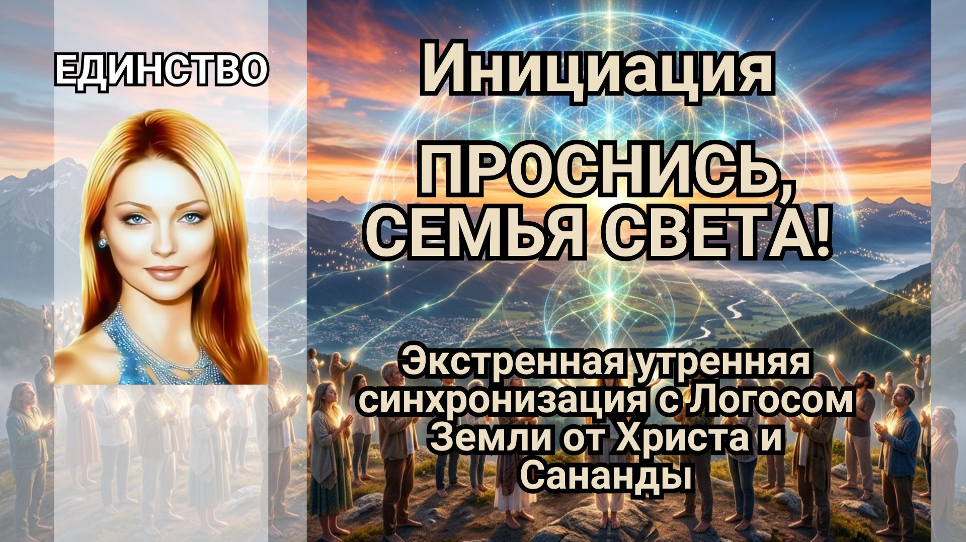 ПРОСНИСЬ, СЕМЬЯ СВЕТА! Экстренная утренняя синхронизация с Логосом Земли от Христа и Сананды