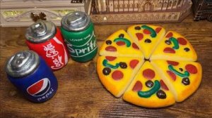 ASMR: Хруст глиняного воска Пицца и газировка 🥤🍕 Выпуск | Хруст воска + мягкая глина✨