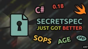 SecretSpec 0.18 is INCREDIBLE | SOPS & AGE support, More SDKs