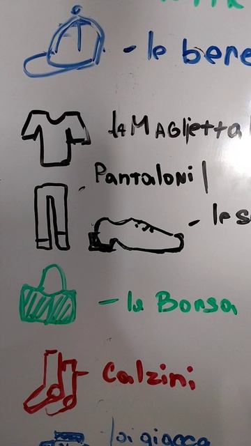 Italiano Lungua |italiano🇮🇹| Italian Clothes| V. 9