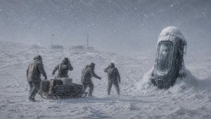 Полярники в Антарктиде столкнулись с существом из другого мира. Сигнал из космоса в 1983 году.