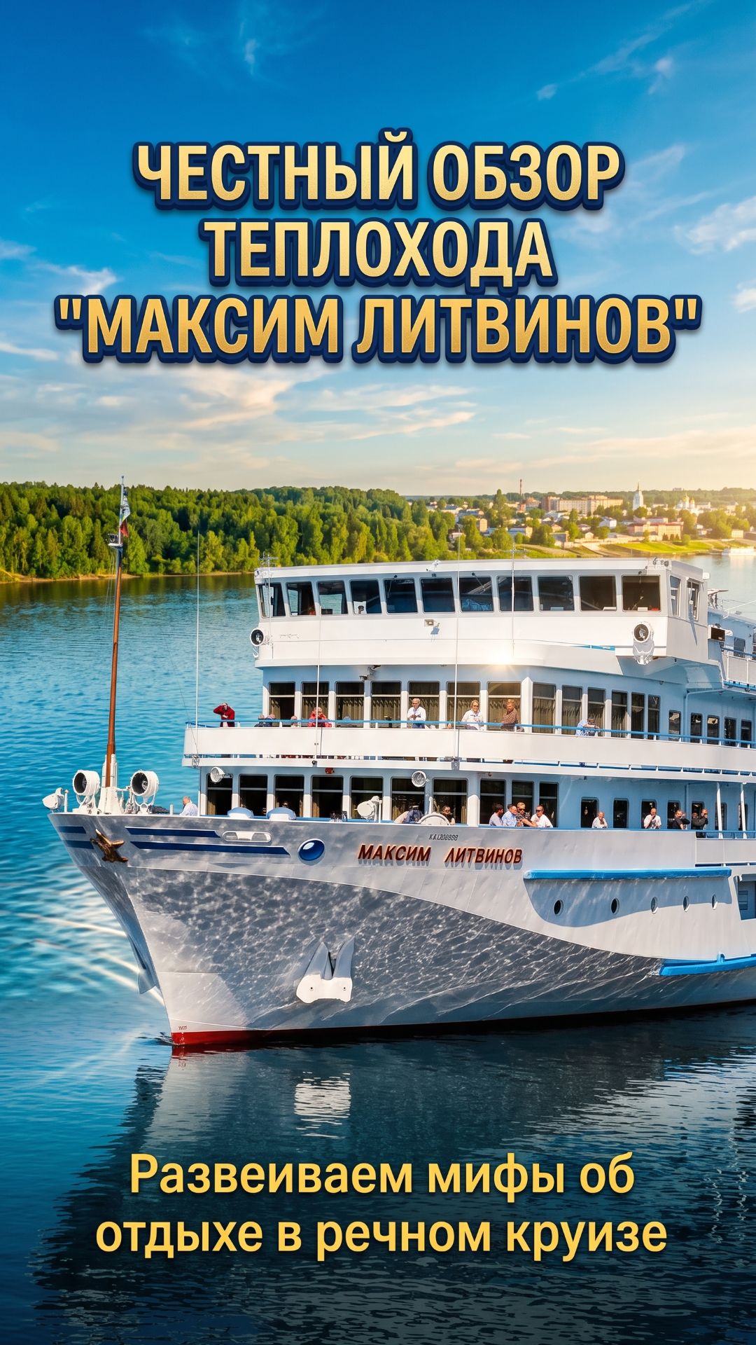 Плавучий отель в стиле Кандинского: круиз на теплоходе «Максим Литвинов»