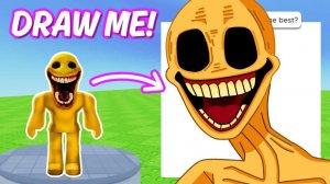 ВЕРИТИ в Роблоксе я нарисовал её в игре Нарисуй меня 😱