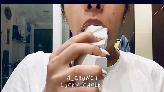 Lucky_Chalk/Хруст сухим мелом/Большие Укусы/ASMR 💆🏼♀️🍡