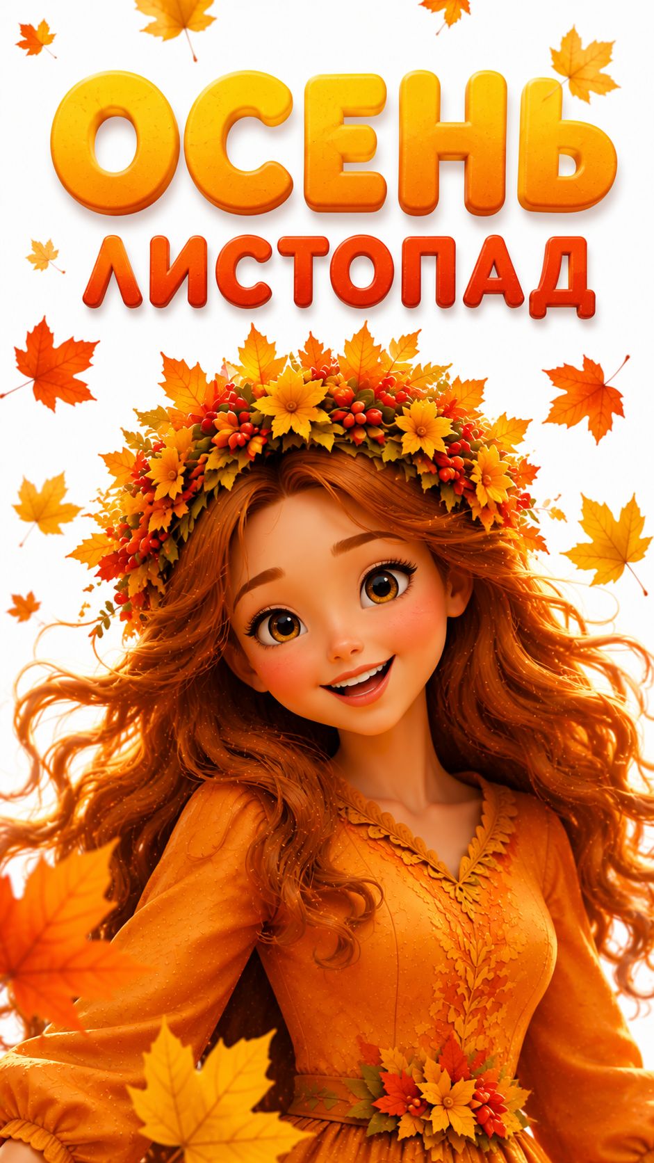 ОСЕНЬ - ЛИСТОПАД - Мульт Песенка про осень для малышей!