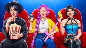 Фейк Против Реальных Кпоп Охотниц На Демонов! Как Попасть В Кино Челлендж!