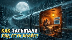 Зимняя ночь в сибирском экспрессе 🌙 Лекция для сна