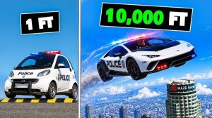 Каждый раз, когда я врезаюсь, моя полицейская машина ПРЫГАЕТ ВЫШЕ в GTA 5
